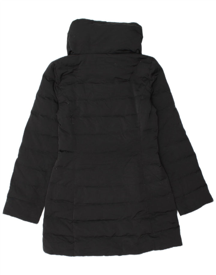 Zara Womens Oversized Padded Coat UK 6 XS Black