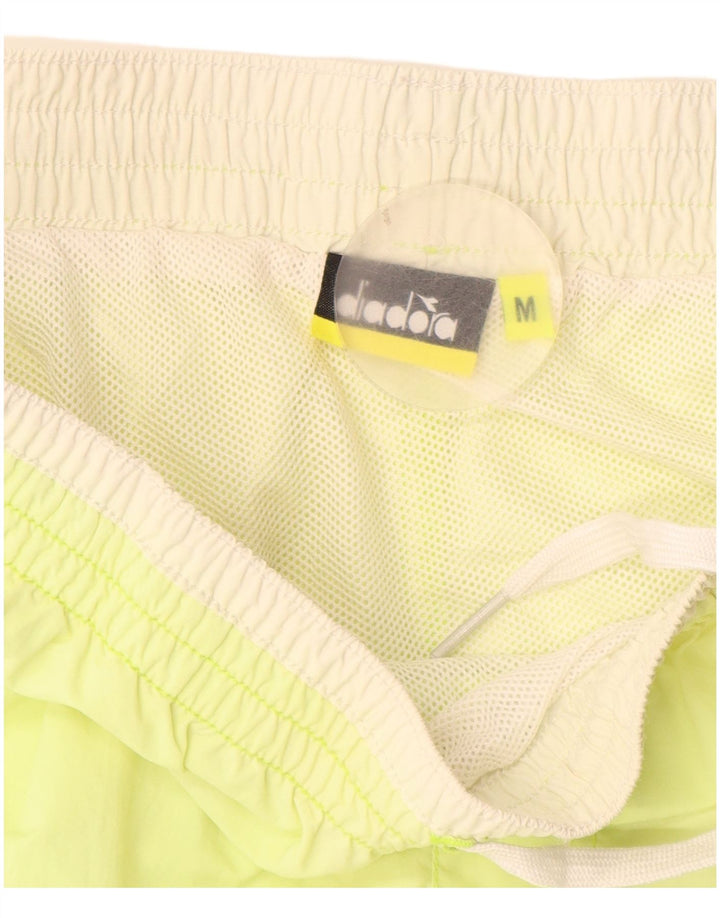 Diadora Mens Swimming Shorts Medium  Yellow Polyamide