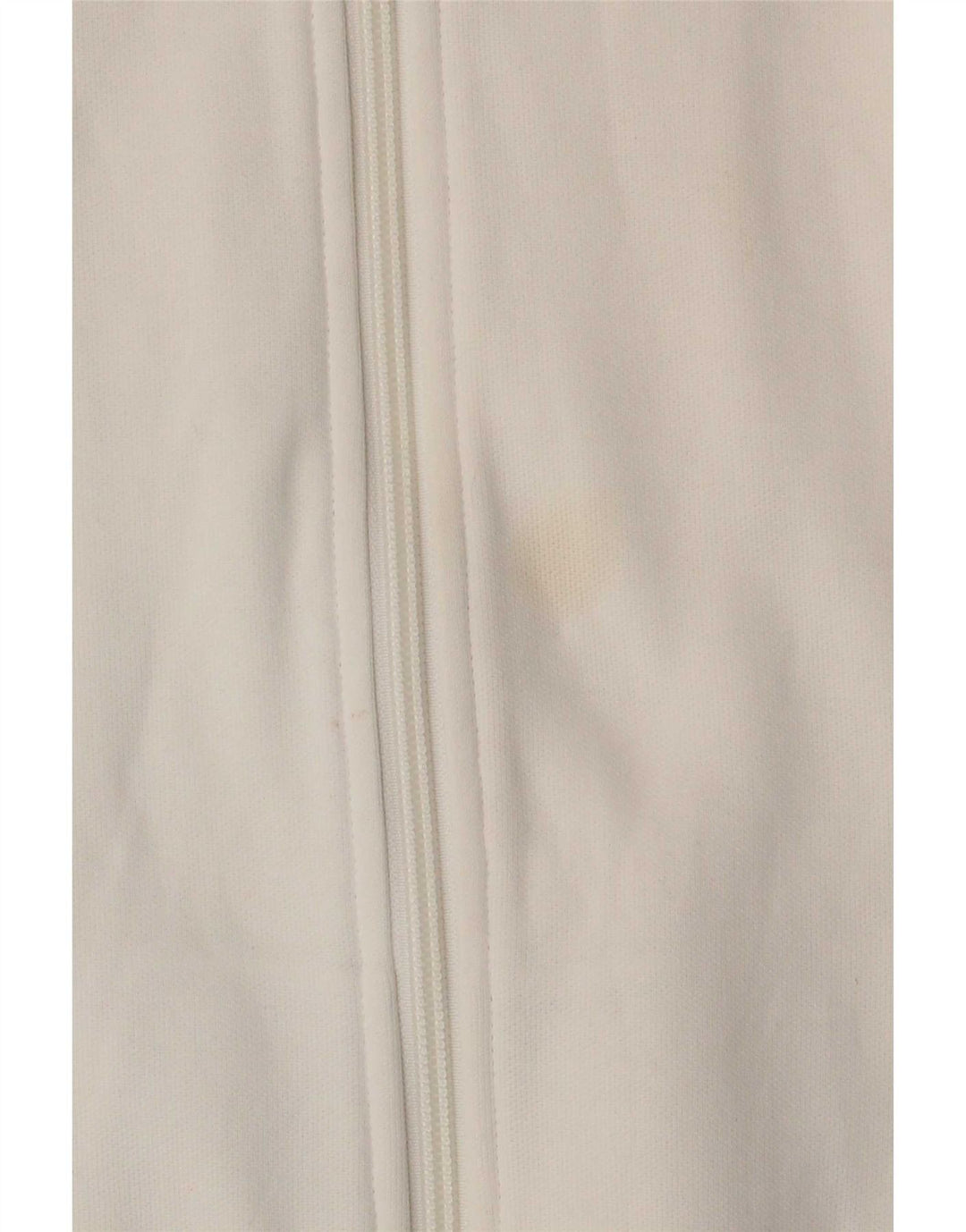 Adidas Mens Tracksuit Top Jacket Medium White Colourblock Polyester
