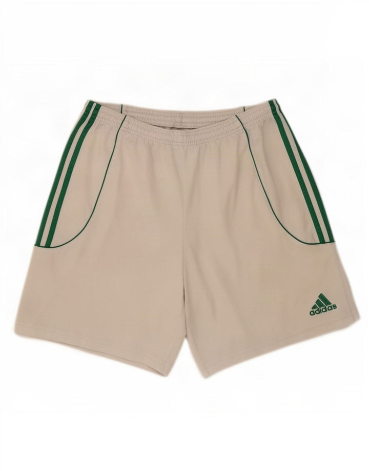 Adidas Mens Sport Shorts Large White Polyester