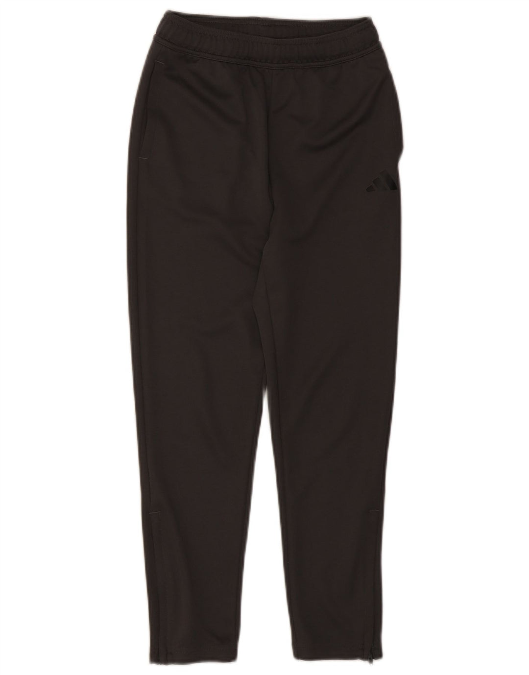 Adidas Boys Aeroready Tracksuit Trousers 11-12 Years Grey Polyester