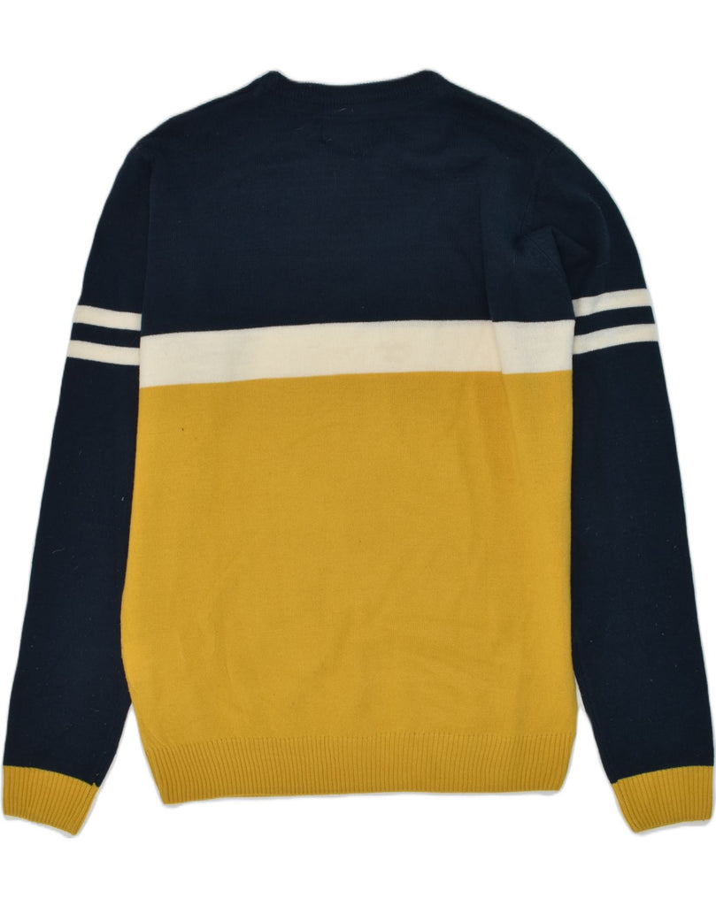 GURU Boys Graphic Crew Neck Jumper Sweater 15-16 Years Navy Blue | Vintage Guru | Thrift | Second-Hand Guru | Used Clothing | Messina Hembry 