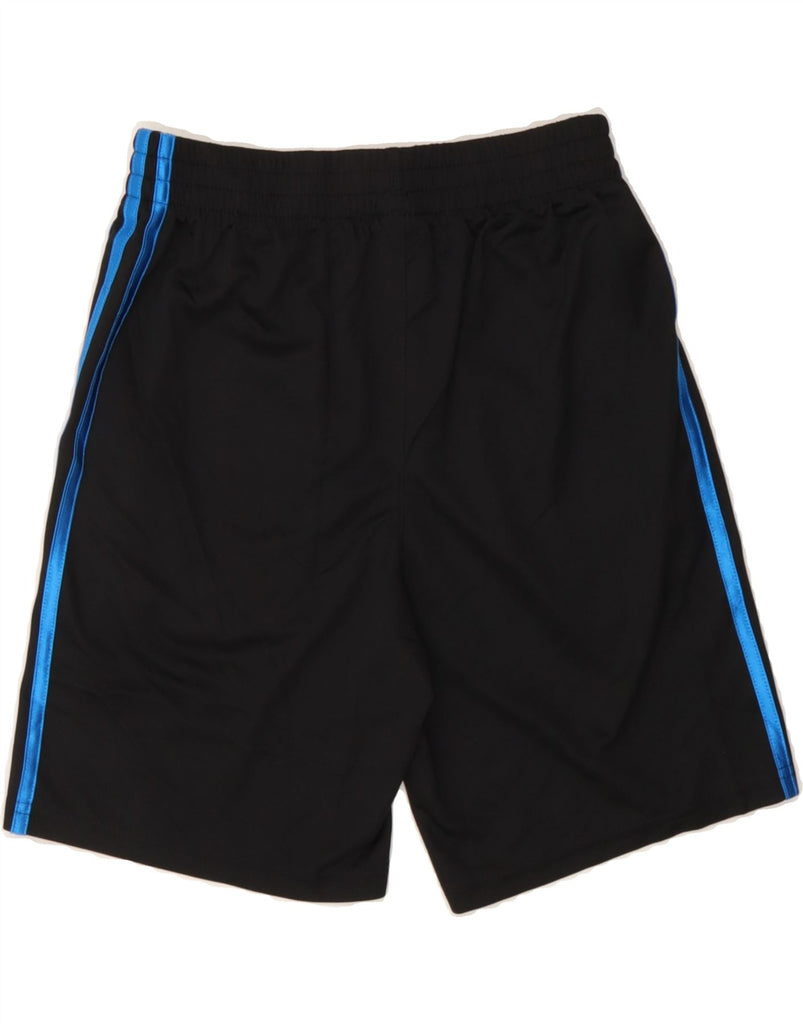 ADIDAS Boys Sport Shorts 10-11 Years Medium  Black Polyester Vintage Adidas and Second-Hand Adidas from Messina Hembry 