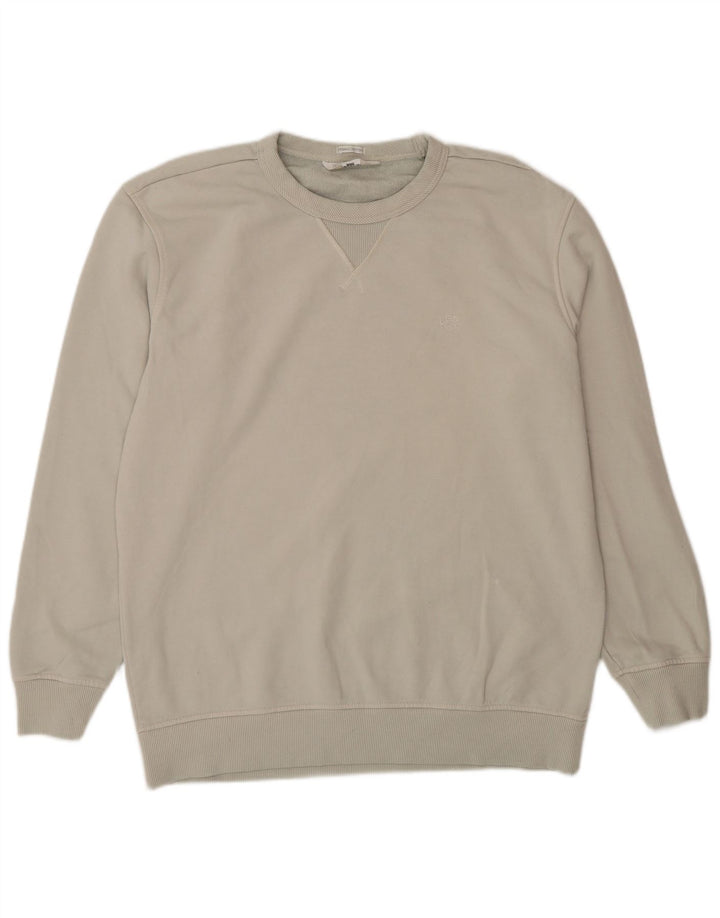 Lee Mens Sweatshirt Jumper Medium Grey Cotton