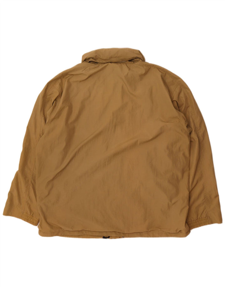 Diadora Mens Rain Jacket UK 44 2XL Beige Polyester