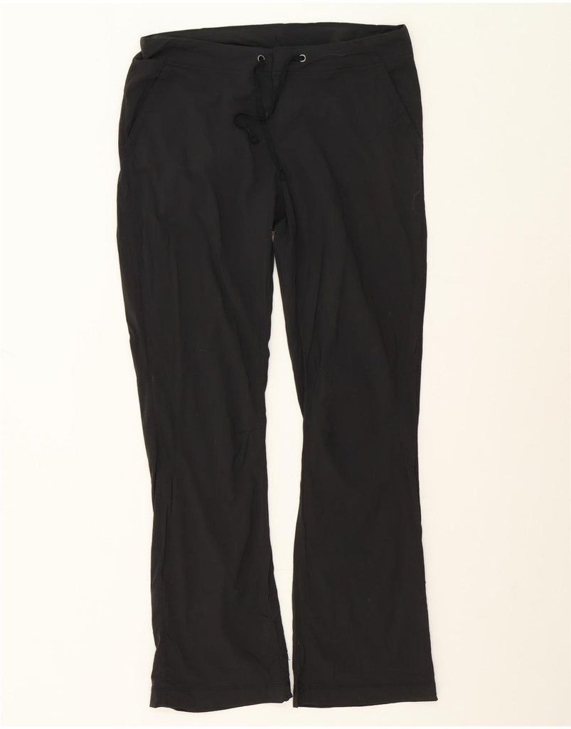 COLUMBIA Womens Straight Casual Trousers US 12 Large W38 L32 Black Vintage Columbia and Second-Hand Columbia from Messina Hembry 