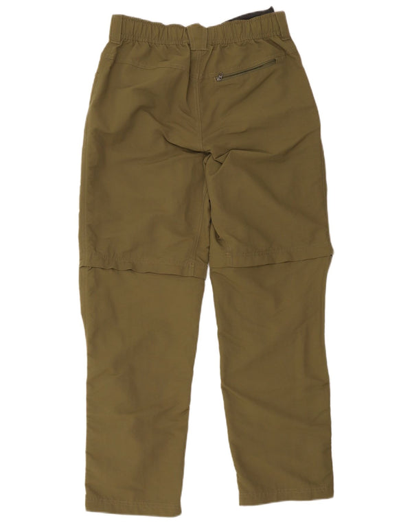 The North Face Mens Hiking Cargo Trousers Small W32 L28 Khaki Nylon