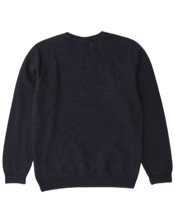 Nike Mens Sweatshirt Jumper Small Navy Blue Cotton
