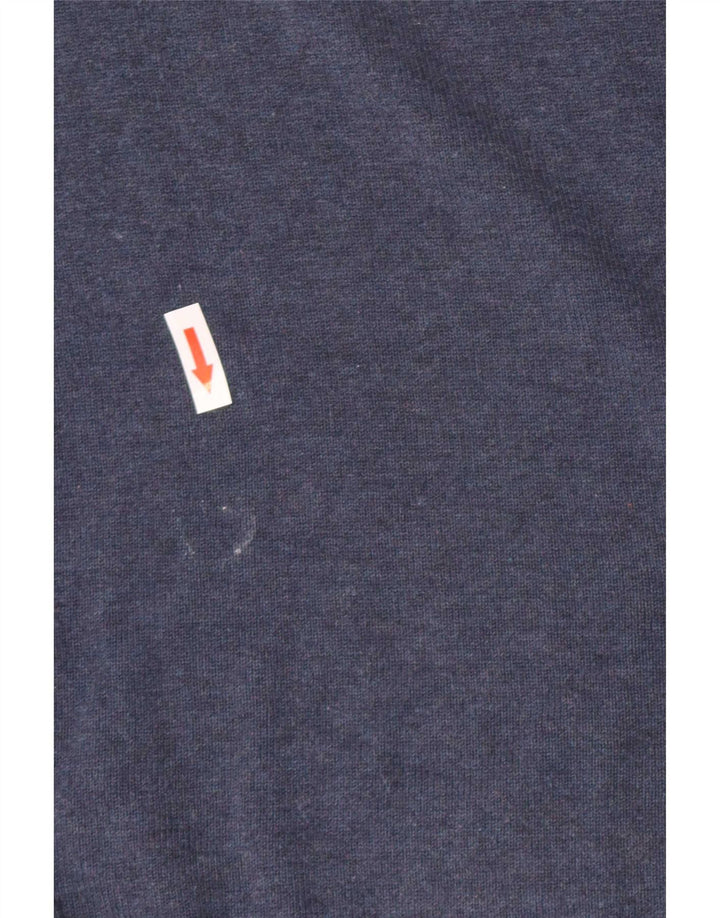 Penguin Mens Crew Neck Jumper Sweater Small Blue Cotton