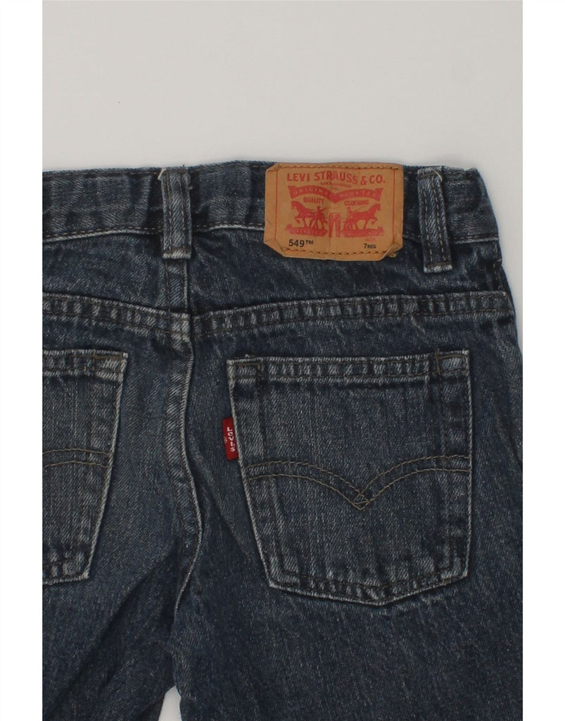 LEVI'S Boys 549 Relaxed Fit Straight Jeans 6-7 Years W22 L21  Navy Blue | Vintage Levi's | Thrift | Second-Hand Levi's | Used Clothing | Messina Hembry 