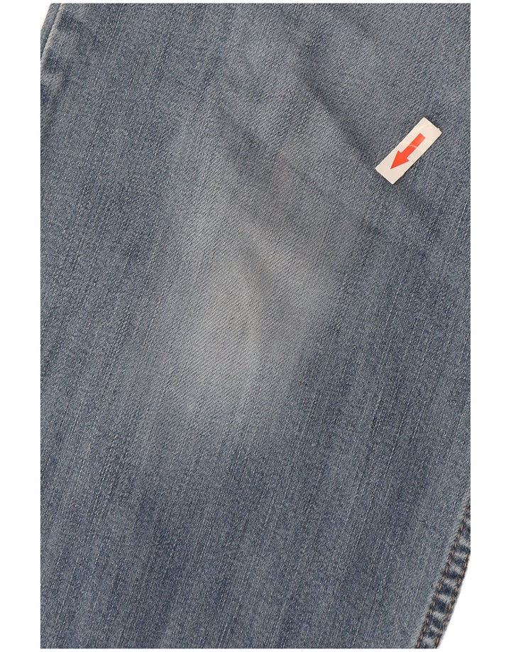 Marks & Spencer Mens Regular Straight Jeans W36 L31 Blue Cotton