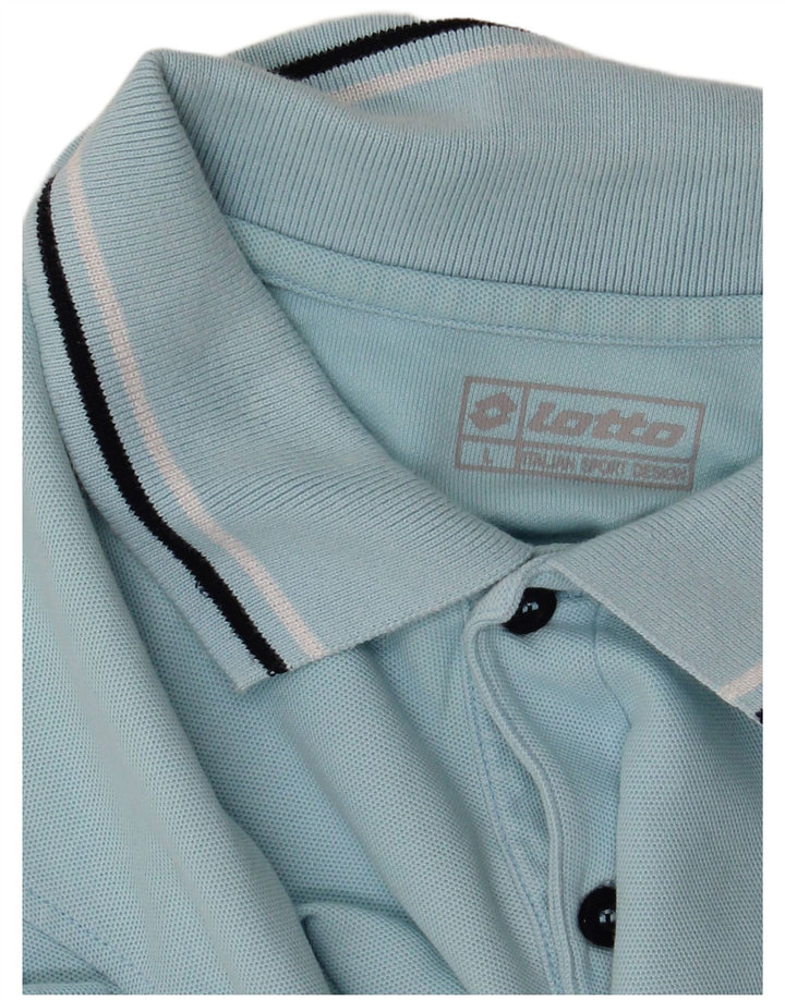 Lotto Mens Polo Shirt Large Blue