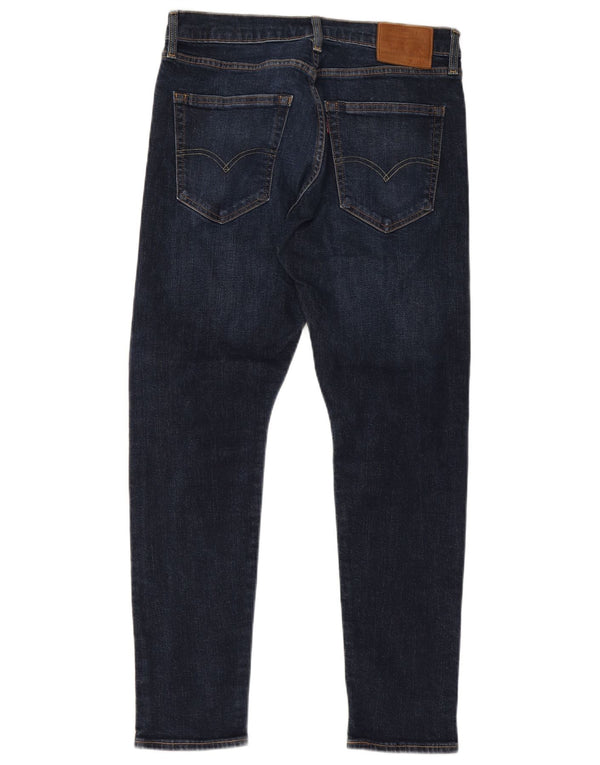 Levi's Mens 512 Slim Tapered Jeans W32 L30 Navy Blue Cotton