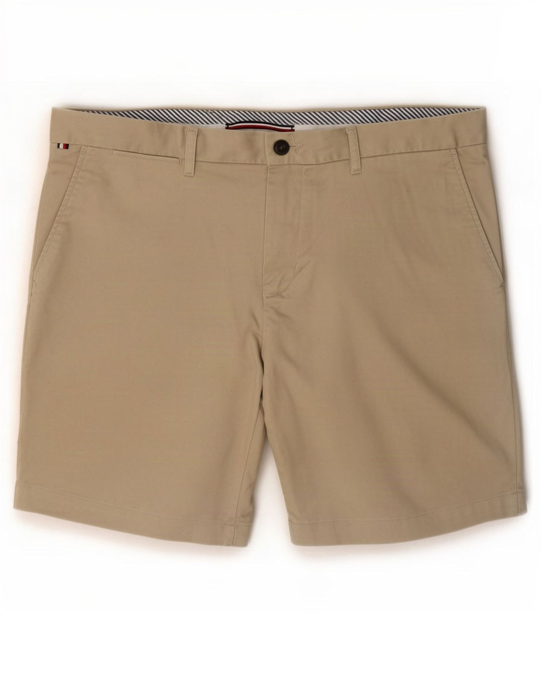 Tommy Hilfiger Mens Chino Shorts W36 Large Beige Cotton