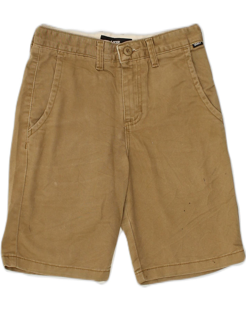 VANS Womens Chino Shorts W26 Small Brown Cotton | Vintage Vans | Thrift | Second-Hand Vans | Used Clothing | Messina Hembry 