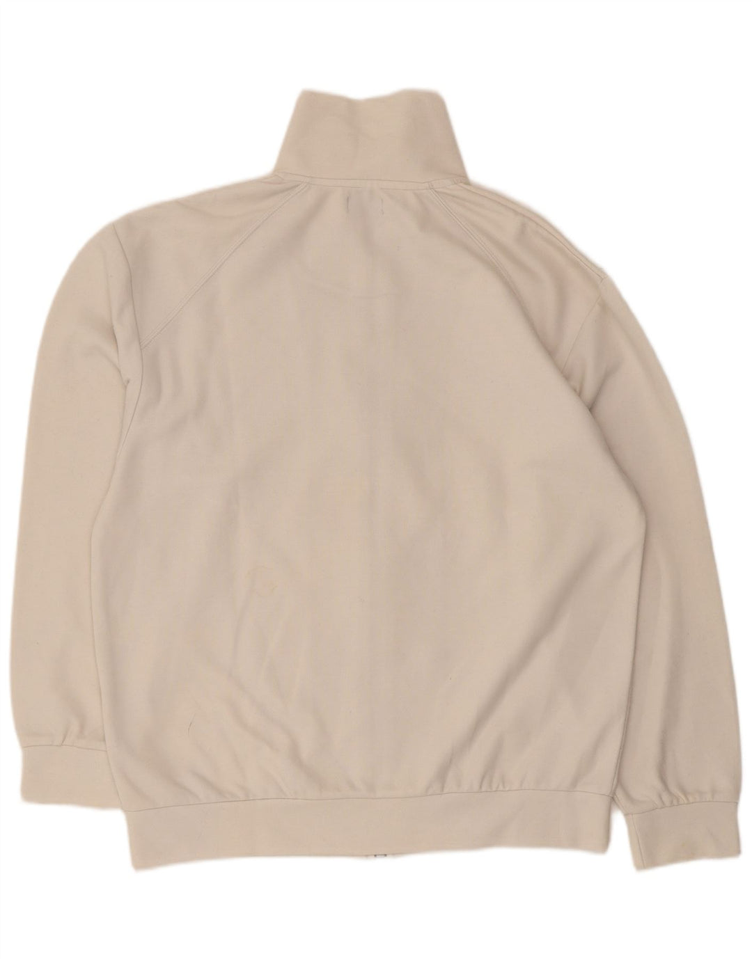 Levi's Mens Tracksuit Top Jacket Medium Off White Cotton