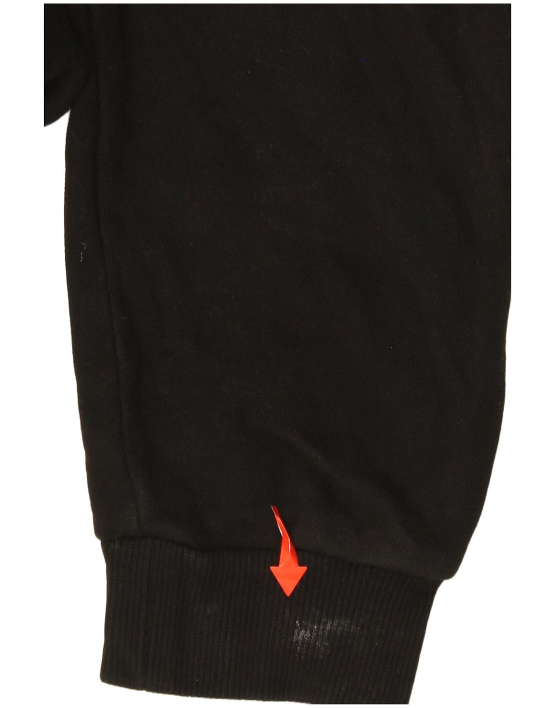 PUMA Mens Graphic Hoodie Jumper Large Black Cotton