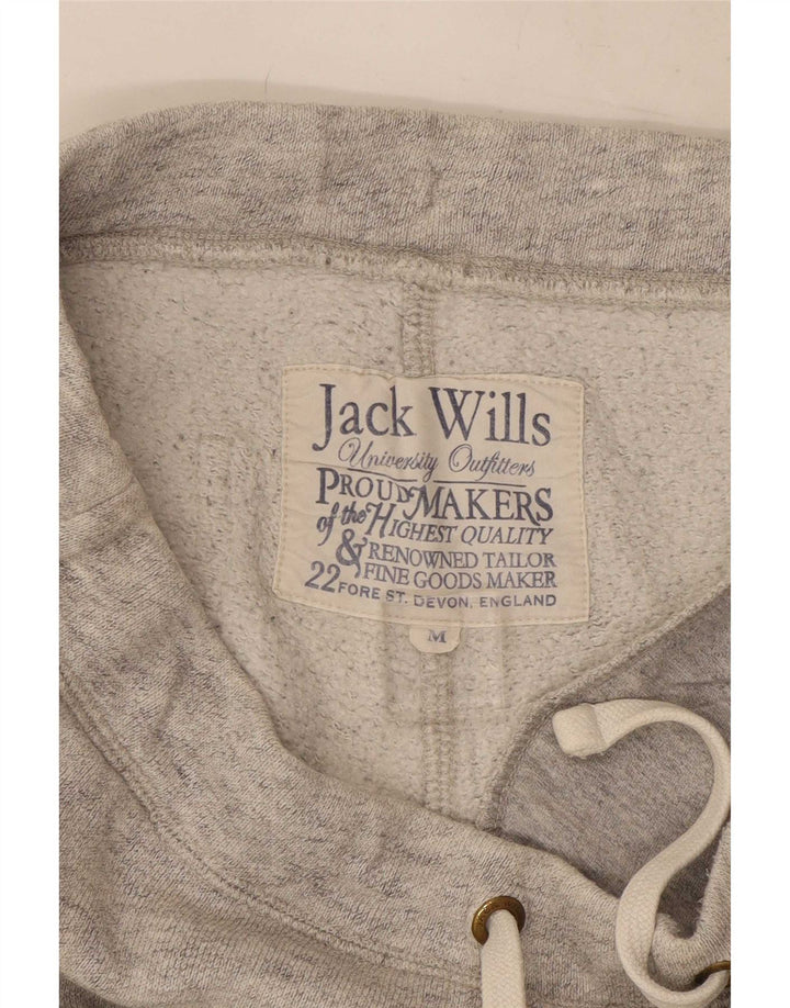Jack Wills Mens Graphic Tracksuit Trousers Medium Grey Cotton