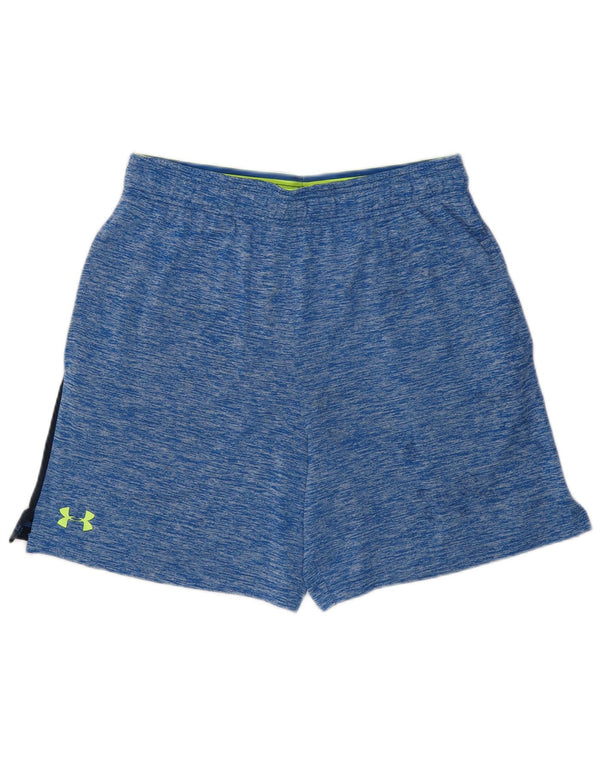 Under Armour Mens Sport Shorts Medium  Blue Colourblock Polyester