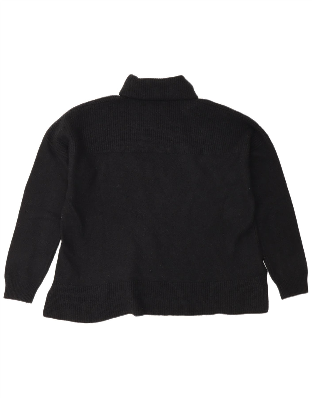 Liu Jo Womens Roll Neck Jumper Sweater UK 18 XL Black