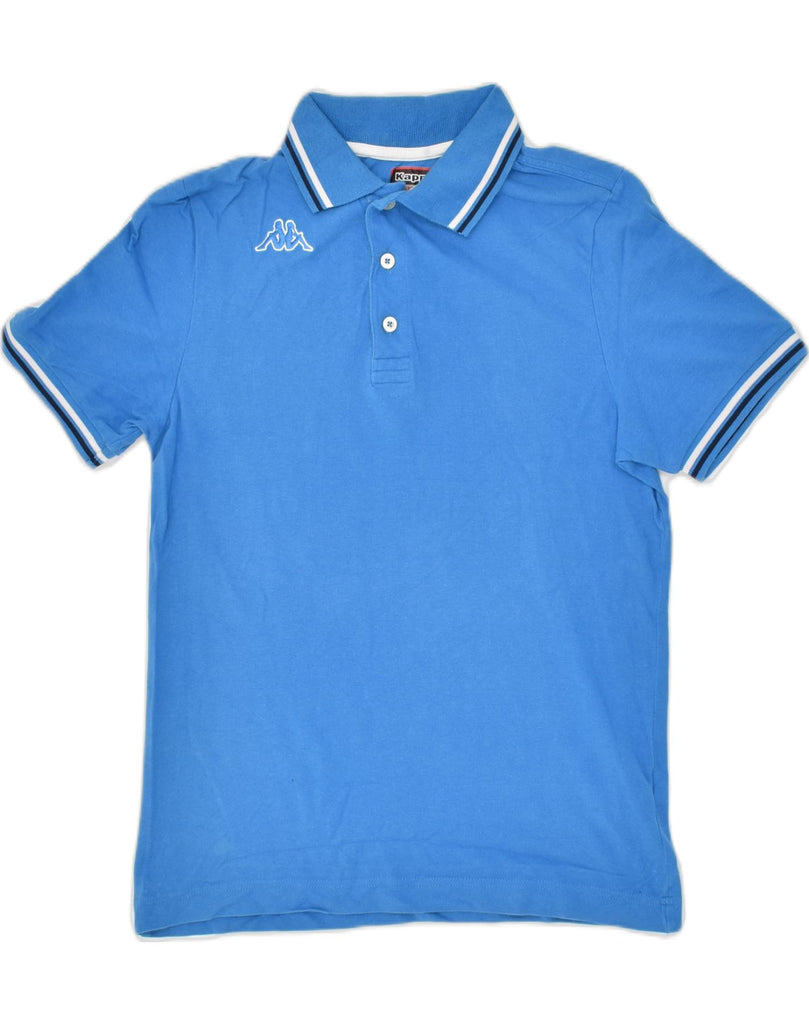 KAPPA Mens Polo Shirt Small Blue Cotton | Vintage Kappa | Thrift | Second-Hand Kappa | Used Clothing | Messina Hembry 