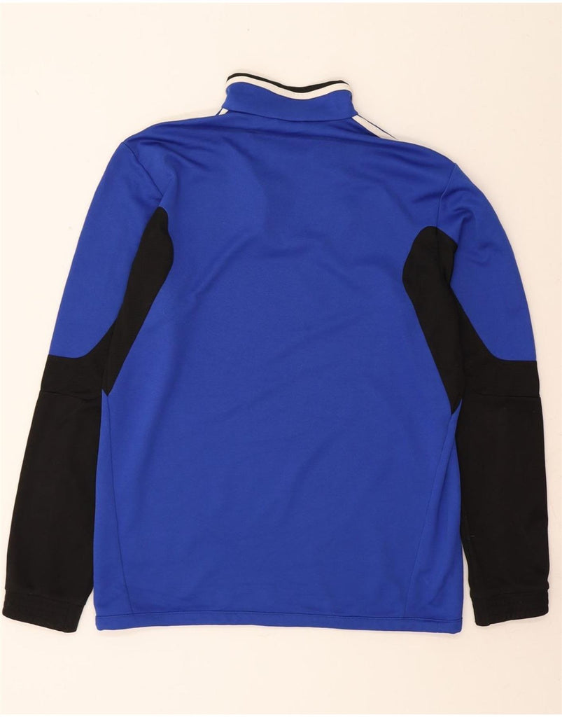 ADIDAS Mens Climacool Pullover Tracksuit Top UK 40/42 Medium Blue Vintage Adidas and Second-Hand Adidas from Messina Hembry 