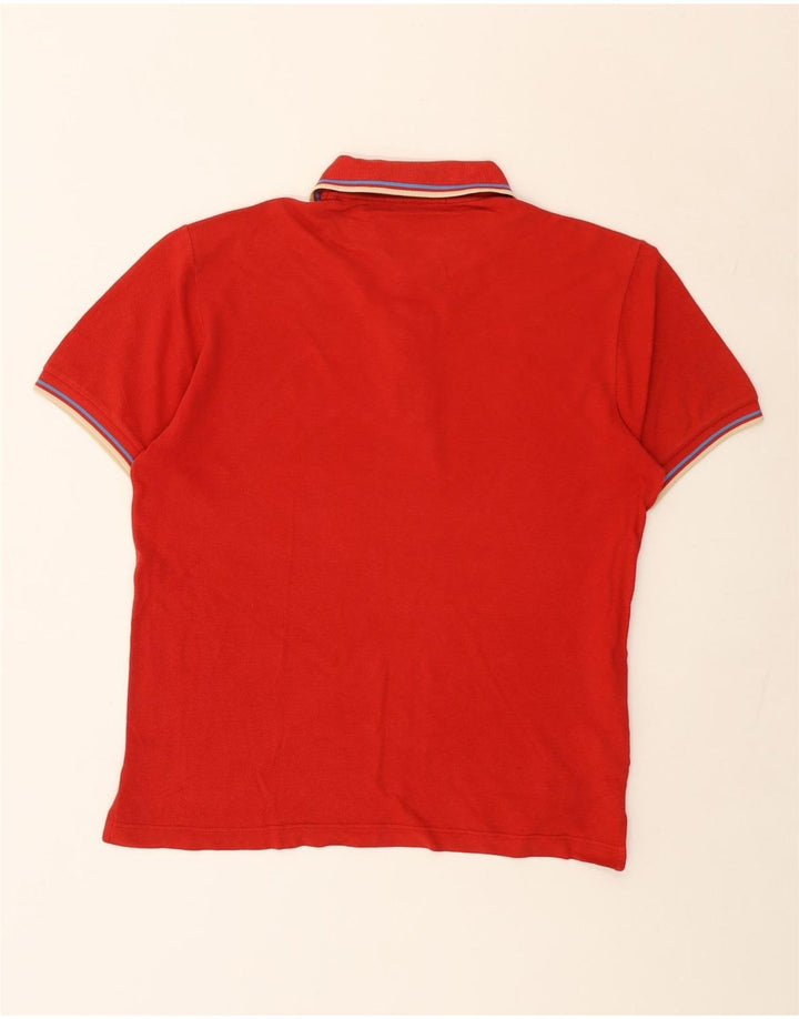 Fred Perry Mens Polo Shirt Small Red Cotton