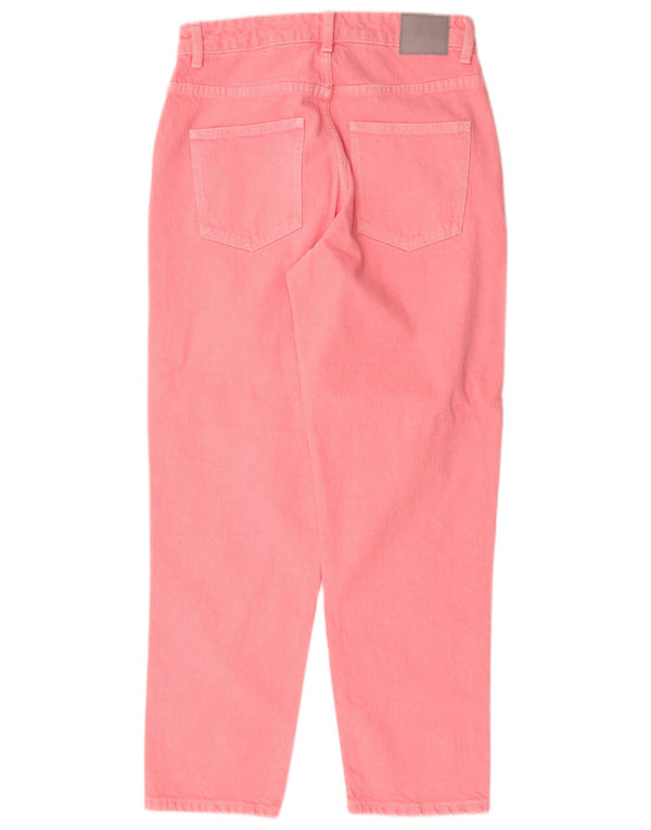 Zara Womens Tapered Jeans EU 38 Small W28 L28 Pink Cotton