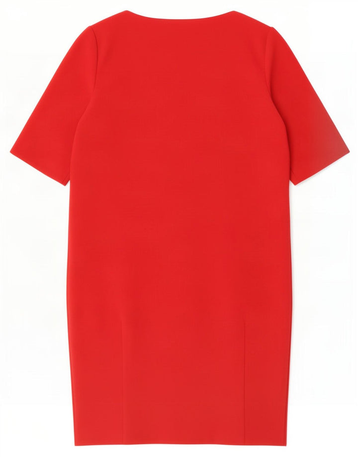 Marella Womens Shift Dress UK 8 Small Red Polyester