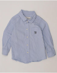 DIESEL Baby Boys Shirt 12-18 Months Blue Cotton