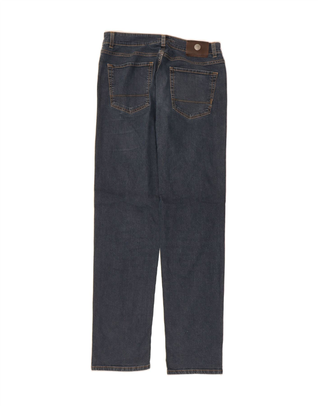 TRUSSARDI Mens Straight Jeans W35 L33 Blue Cotton Vintage Trussardi and Second-Hand Trussardi from Messina Hembry 