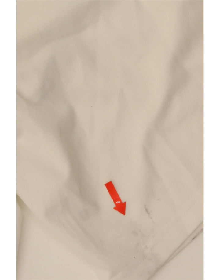 Adidas Mens Climalite Sport Shorts Small  White Polyester
