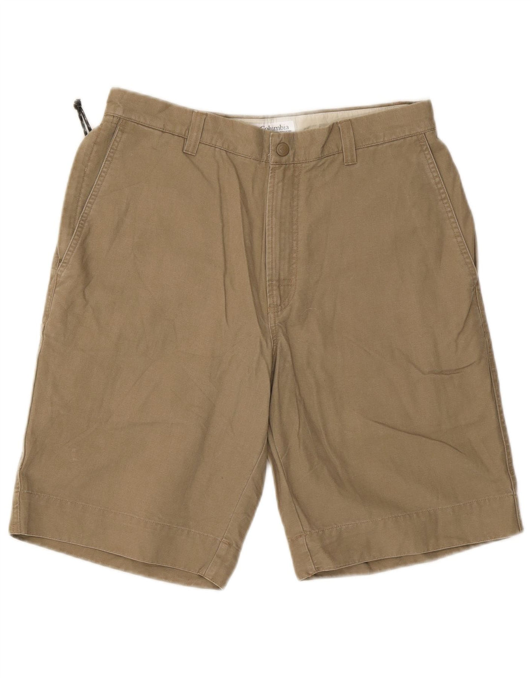 Columbia Mens Cargo Shorts W32 Medium  Khaki Cotton