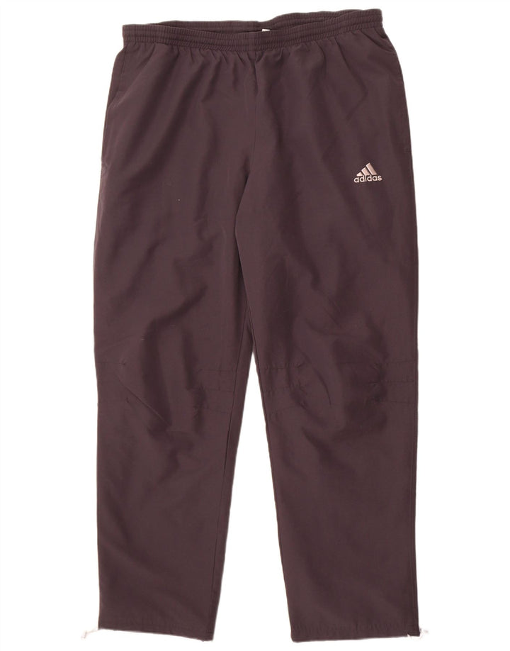 Adidas Mens Tracksuit Trousers UK 42/44 Large  Grey Polyester