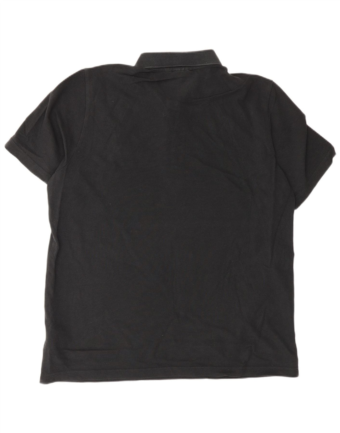 Adidas Mens Polo Shirt Medium Black Cotton