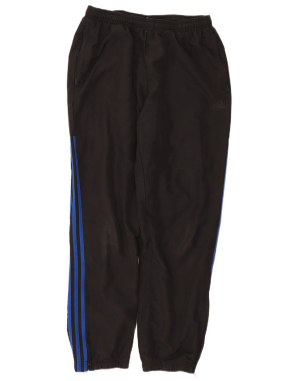 Adidas Mens Tracksuit Trousers Joggers Large Black Polyester