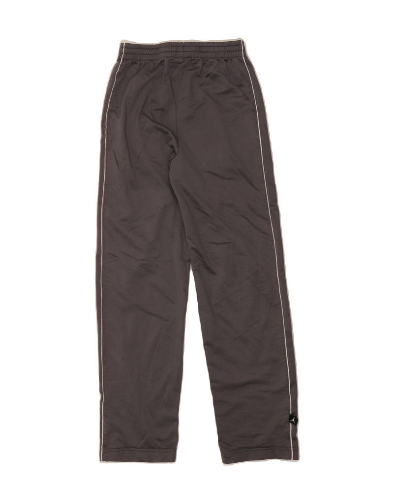 JORDAN Boys Tracksuit Trousers 10-11 Years Medium Grey Polyester Vintage Jordan and Second-Hand Jordan from Messina Hembry 