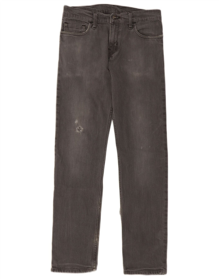 Carhartt Mens Slim Jeans Size 30 W30 L32 Grey Cotton