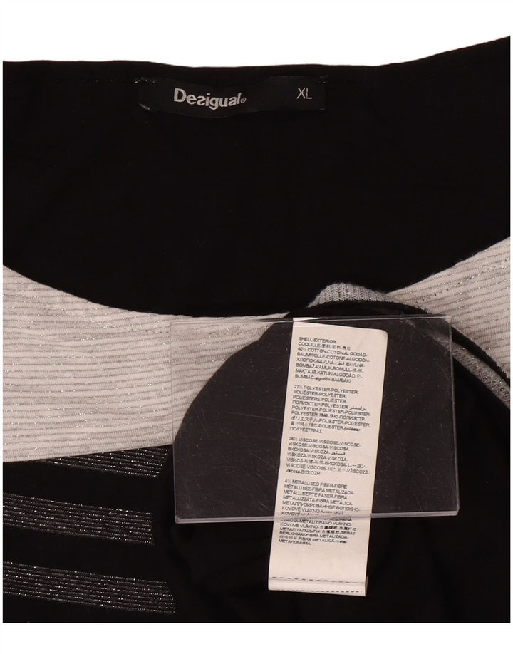 DESIGUAL Girls 3/4 Sleeve Basic Dress 15-16 Years XL Multicoloured Striped