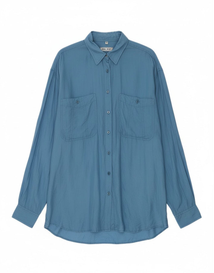 ARPINO Mens Shirt Size 39/40 Medium Blue
