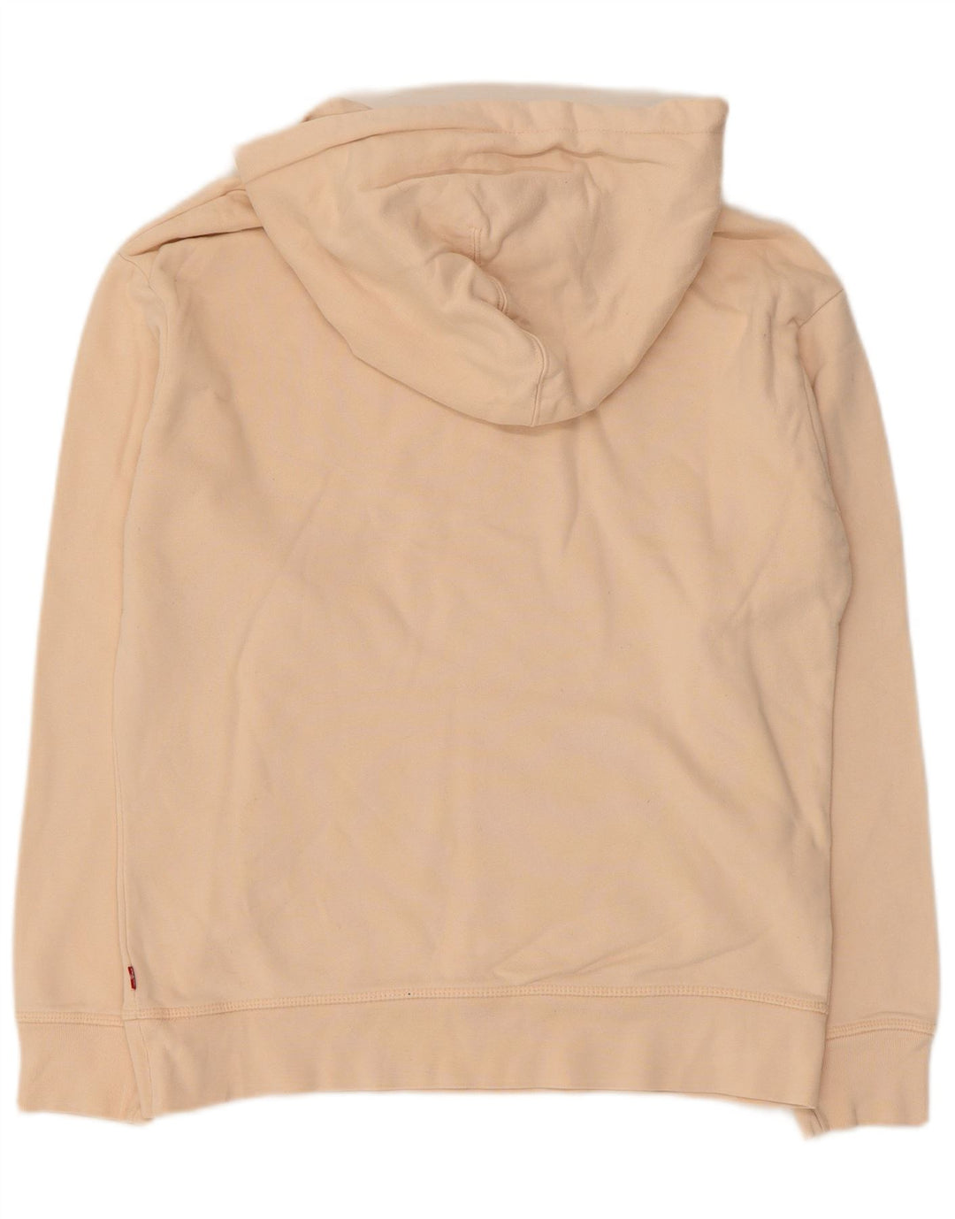 Levi's Mens Hoodie Jumper Small Beige Cotton