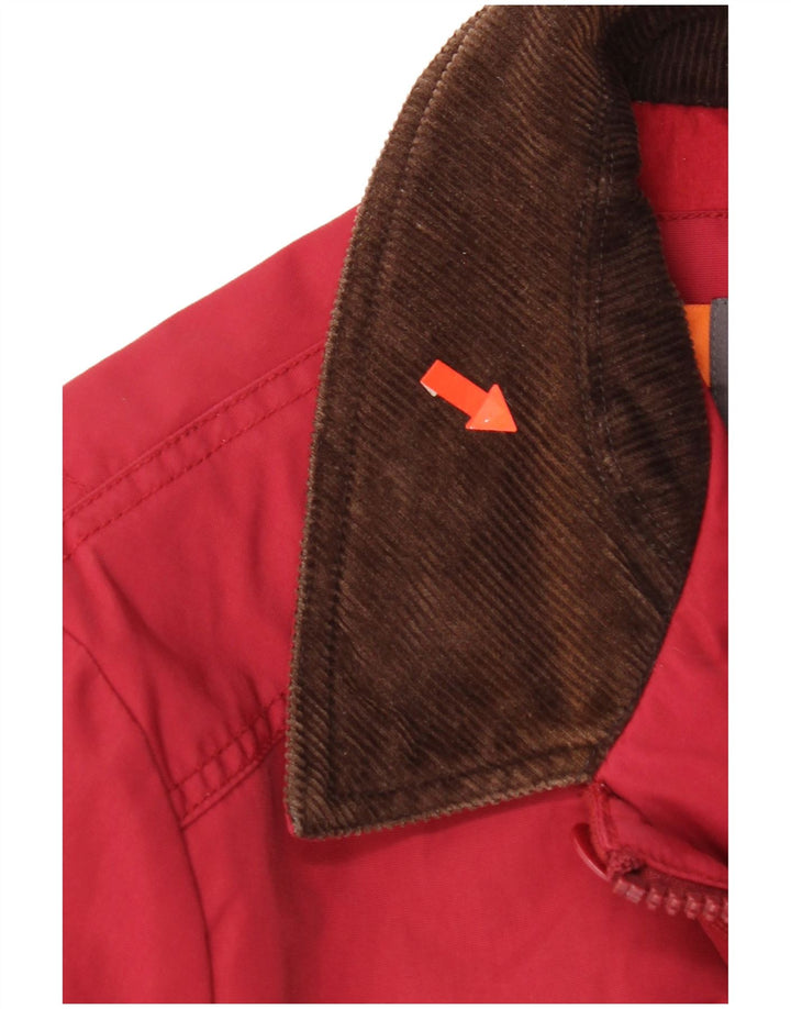 Ben Sherman Mens Utility Jacket UK 40 Large Red