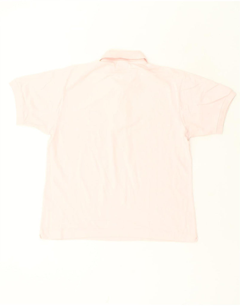 LACOSTE Mens Polo Shirt Size 4 Medium Pink Cotton | Vintage Lacoste | Thrift | Second-Hand Lacoste | Used Clothing | Messina Hembry 