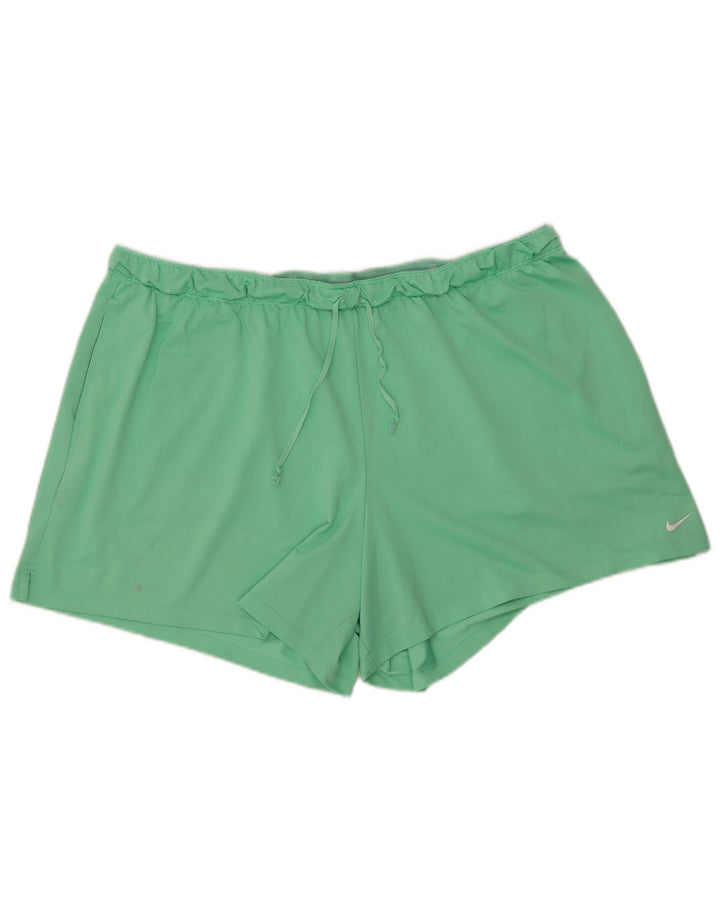 Nike Mens Dri Fit Sport Shorts 2XL Green Polyester