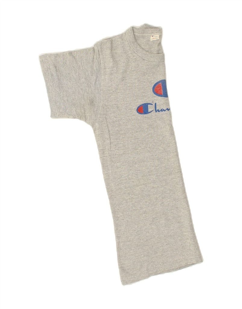 CHAMPION Mens Graphic T-Shirt Top Small Grey Cotton Vintage Champion and Second-Hand Champion from Messina Hembry 