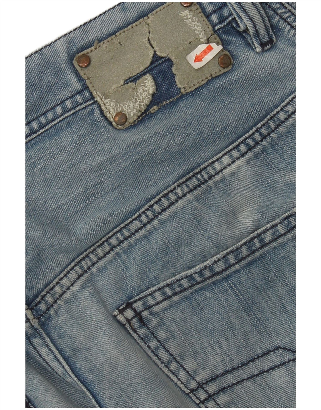 DIESEL Mens Staffy Slim Jeans W30 L31 Blue Cotton