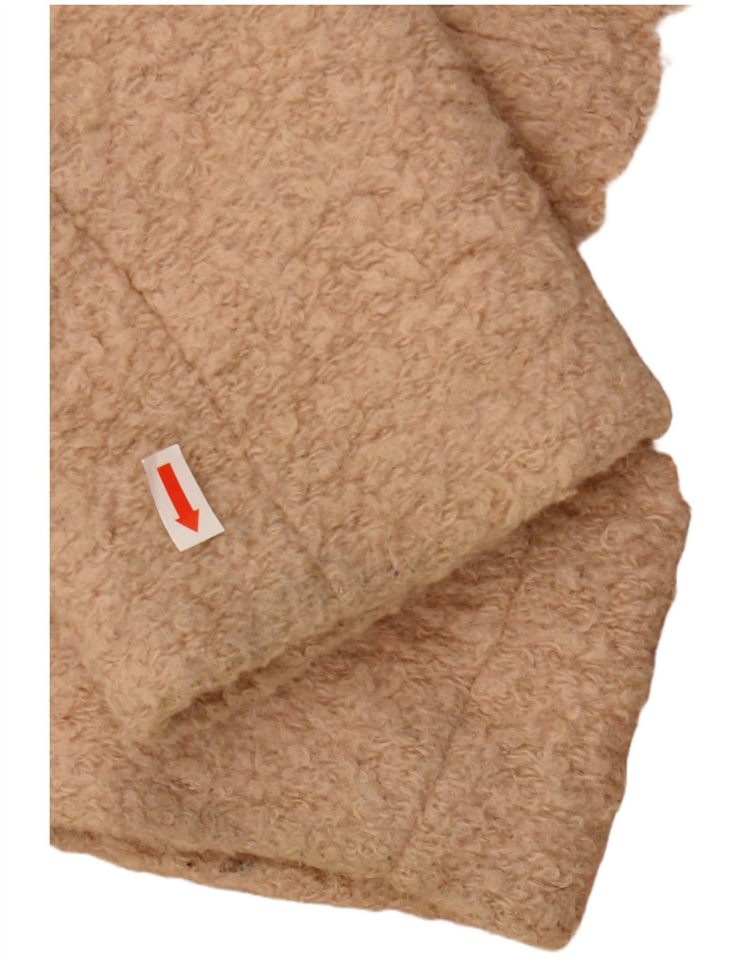 ZARA Womens Trafaluc Double Breasted Coat UK 14 Medium Beige