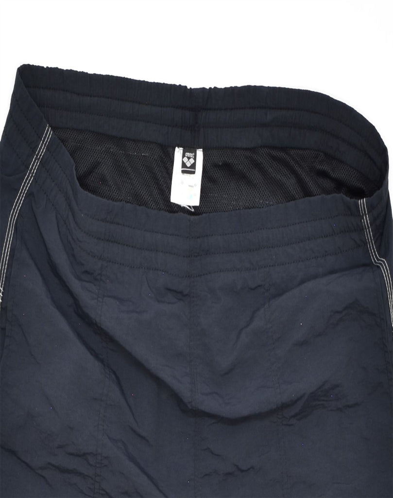 ARENA Mens Sport Shorts Large Black Polyamide | Vintage | Thrift | Second-Hand | Used Clothing | Messina Hembry 