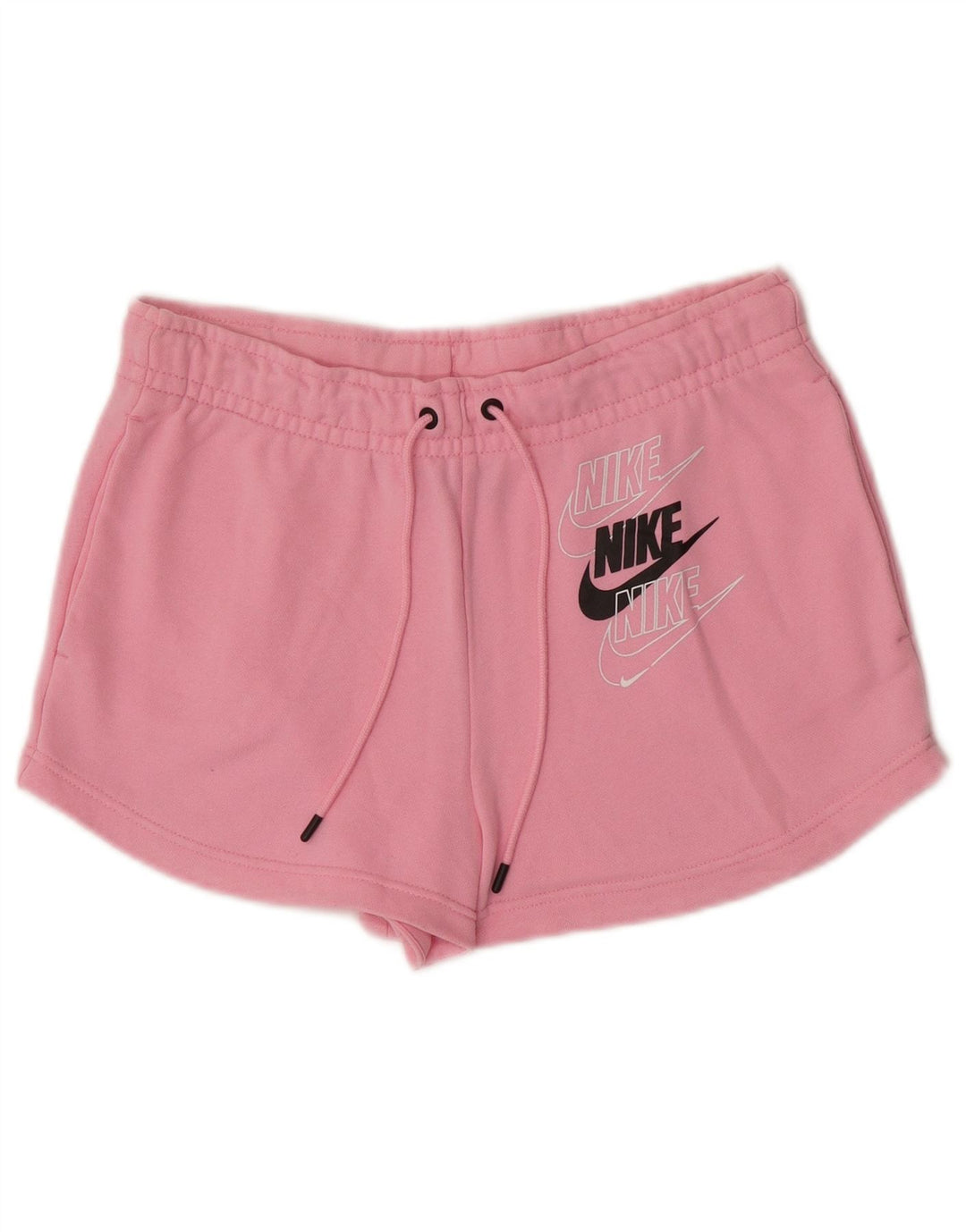 Nike Womens Graphic Sport Shorts UK 10 Small Pink