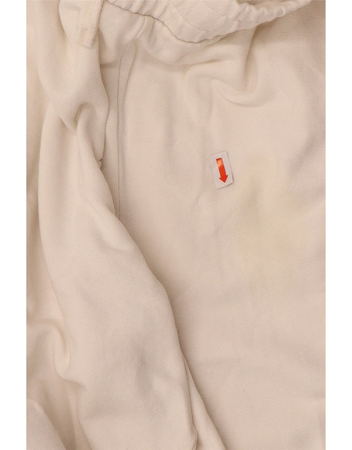 Puma Womens Tracksuit Trousers Joggers UK 14 Medium  White Cotton